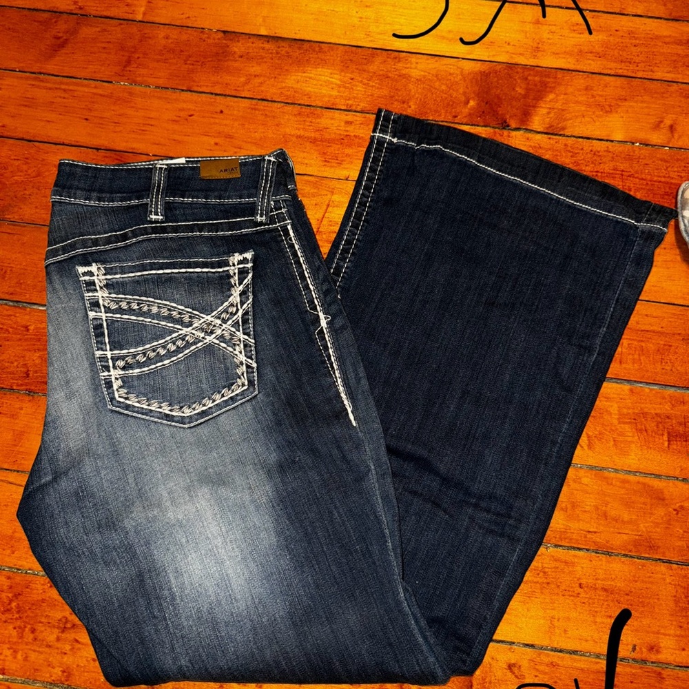 Ariat Dark Blue Flare Jeans